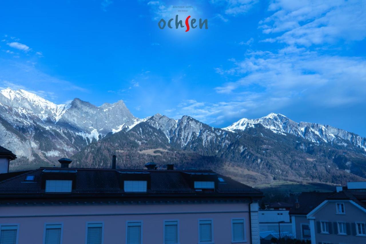 Boutique Hotel Ochsen Bad Ragaz Exterior foto