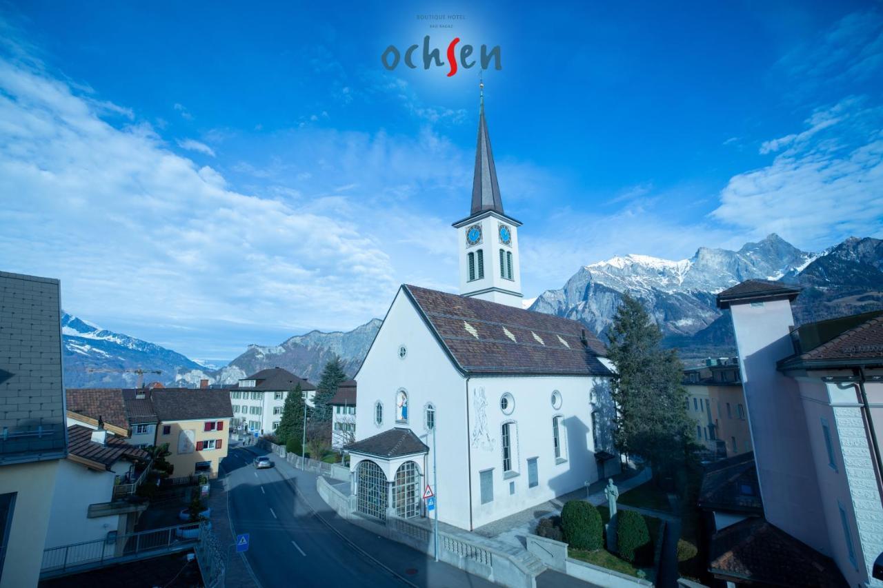 Boutique Hotel Ochsen Bad Ragaz Exterior foto